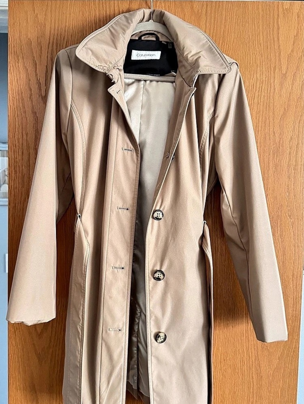 Calvin Klein Women's Trench Coat Brown